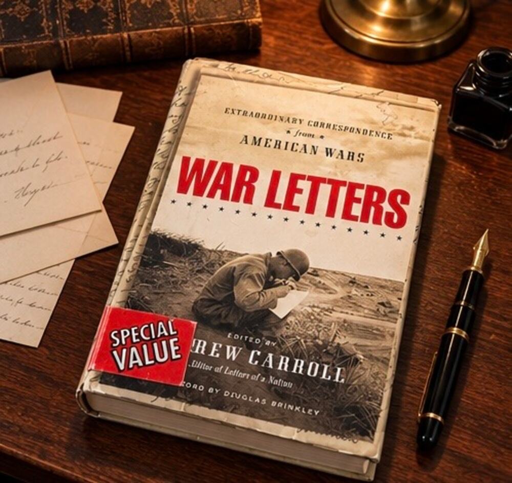 War Letters by Andrew Carroll Hardcover American Military History Collection
